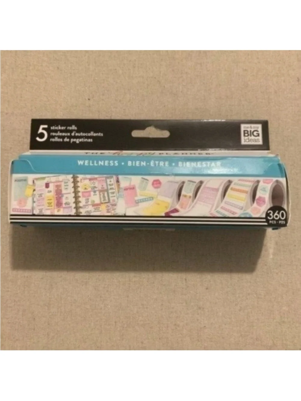 The Happy Planner | Wellness Sticky Rolls
